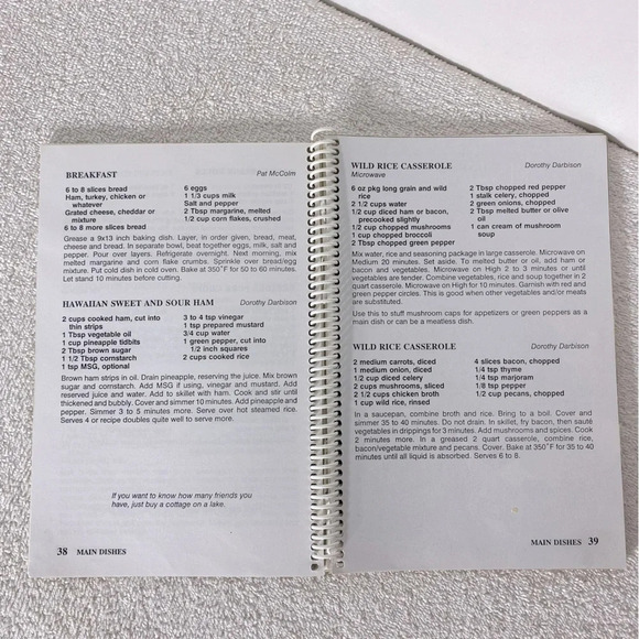 Vintage Blindman River Community  Hall Society Our Favourite Recipes Cookbook - Picture 11 of 15